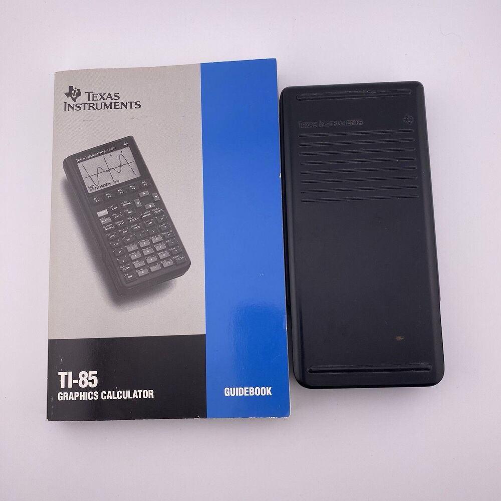 Texas Instruments TI-85 Graphing Calculator, Guide  **Working** - Picture 6 of 6